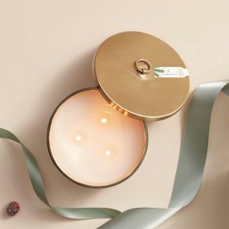 Frasier Fir® Frosted Plaid 3-Wick Candle