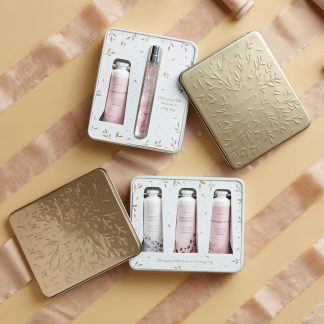 Kimono Rose. Lavender Honey & Goldleaf Gardenia Hand Cream Trio