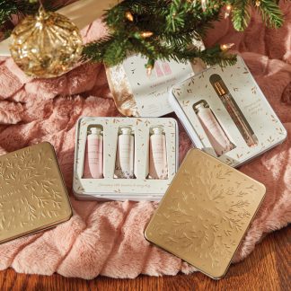 Kimono Rose. Lavender Honey & Goldleaf Gardenia Hand Cream Trio