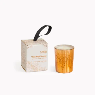 White Maple Bourbon Votive Candle