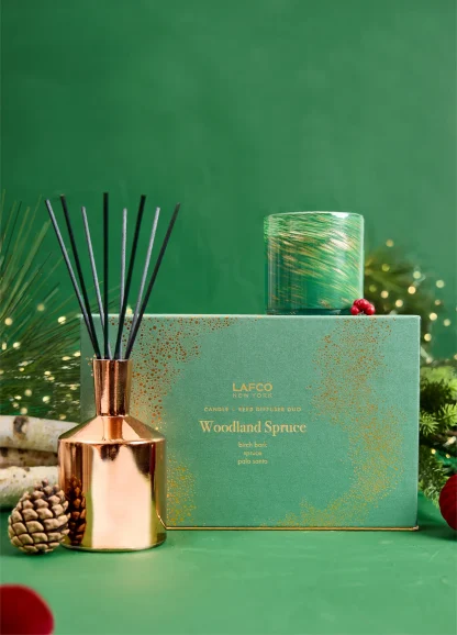Woodland Spruce Candle + Diffuser Gift Set