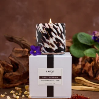 Saffron Sandalwood Classic Candle