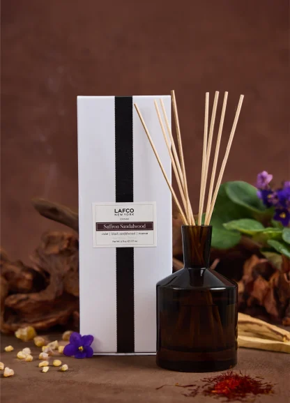 Saffron Sandalwood Classic Reed Diffuser