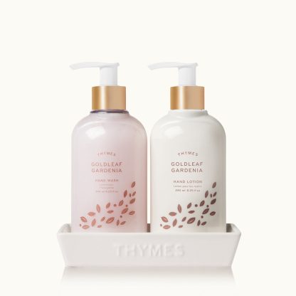 Goldleaf Gardenia Sink Set
