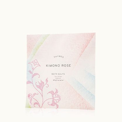 Kimono Rose Bath Salts Envelope
