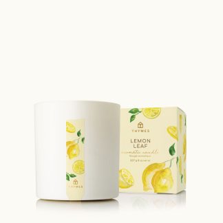 Lemon Leaf Poured Candle